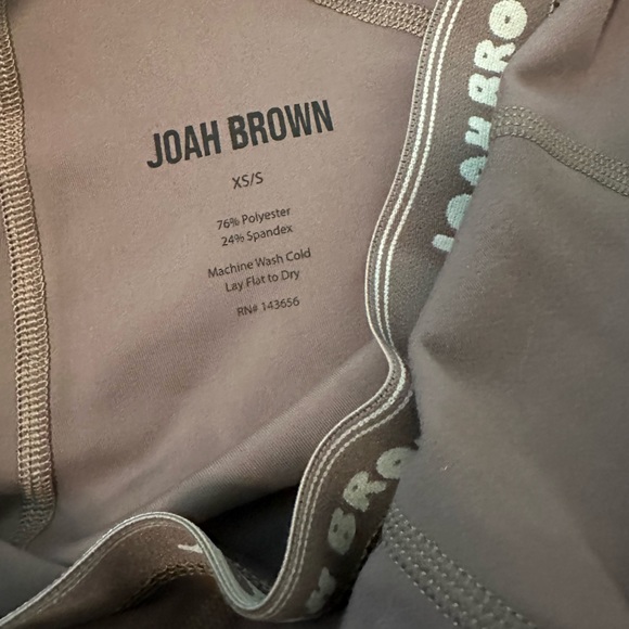Joah Brown The Sports Leggings in Sueded Mauve - Picture 5 of 6